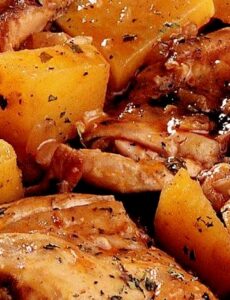 Κοτόπουλο με πατάτες στην κατσαρόλα γιαχνί ΙΙ Συνταγή από την Αλίντα Κανάκη