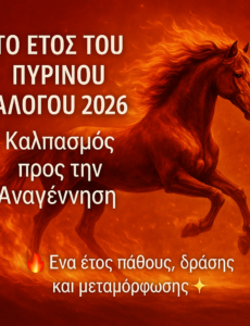 Το Έτος του Πύρινου Αλόγου 2026 : Καλπασμός προς την Αναγέννηση